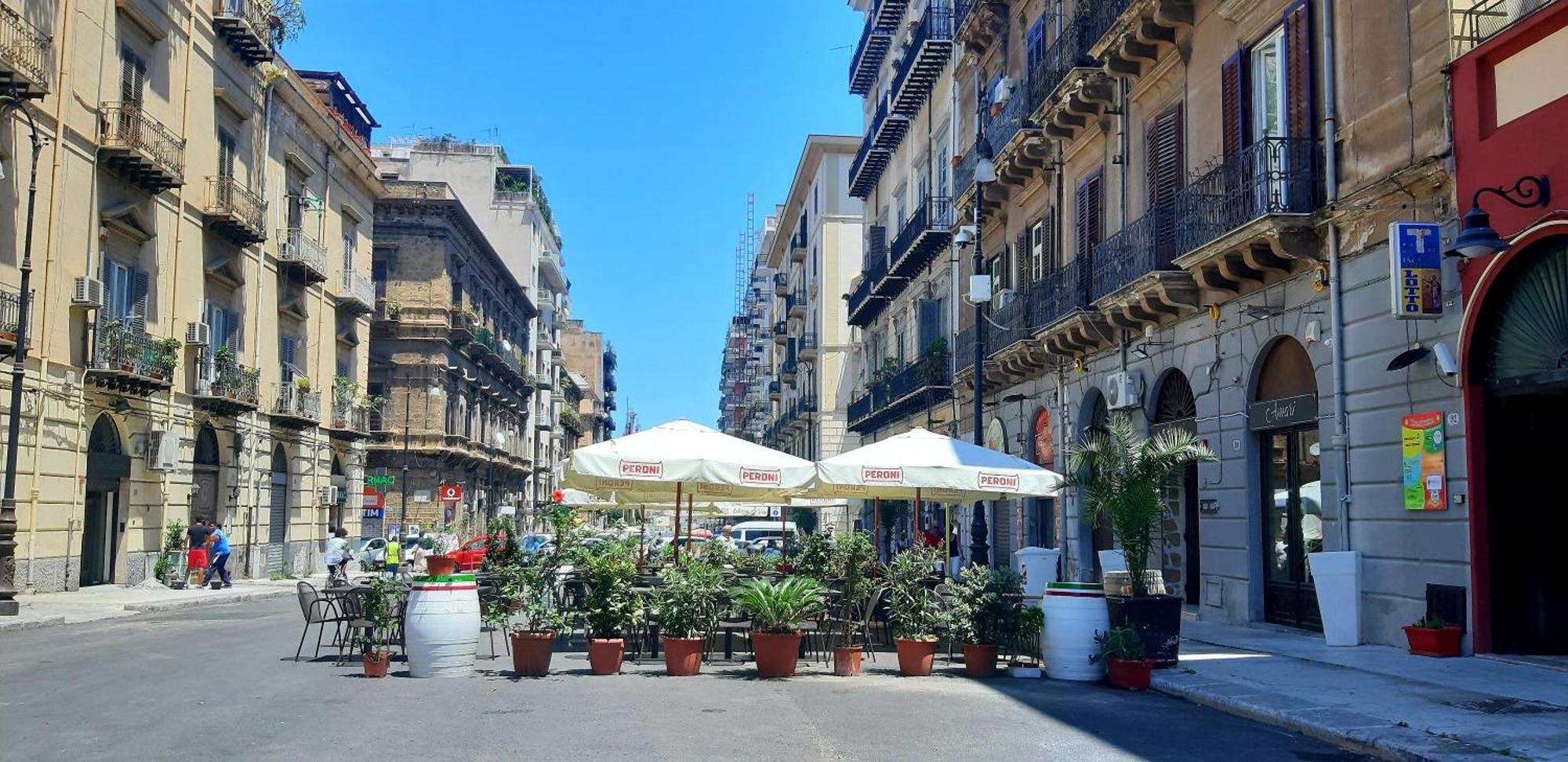 Apartmán Palermo Belmonte Florio Exteriér fotografie